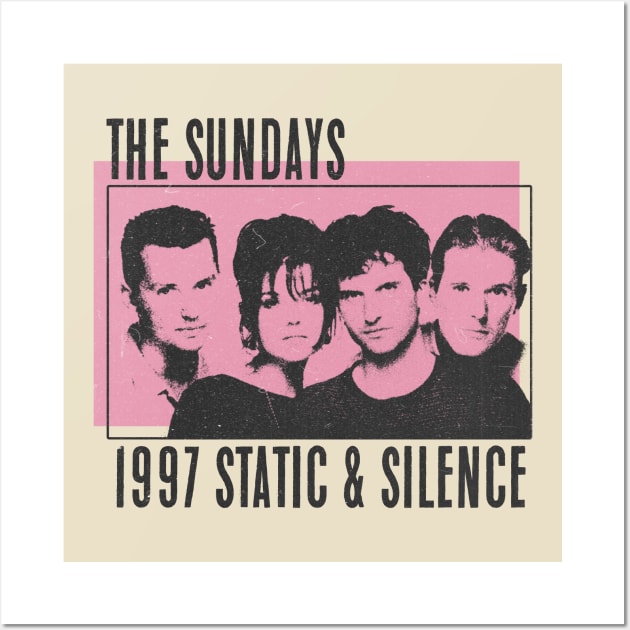 vintage the sundays  // fanart Wall Art by psninetynine